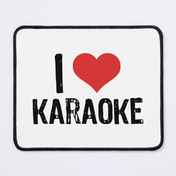 Item preview, I Love Karaoke designed and sold by The "I Love Everything" Shop.