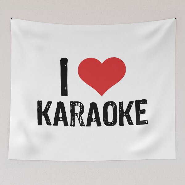 Item preview, I Love Karaoke designed and sold by The "I Love Everything" Shop.