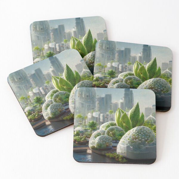 Item preview, Institute City of the Future - Futuristic Utopia Hydroponic Gardens Eco-City Mutated Plants - Fallout 4 Concept Art designed and sold by Nicky-Valentine.