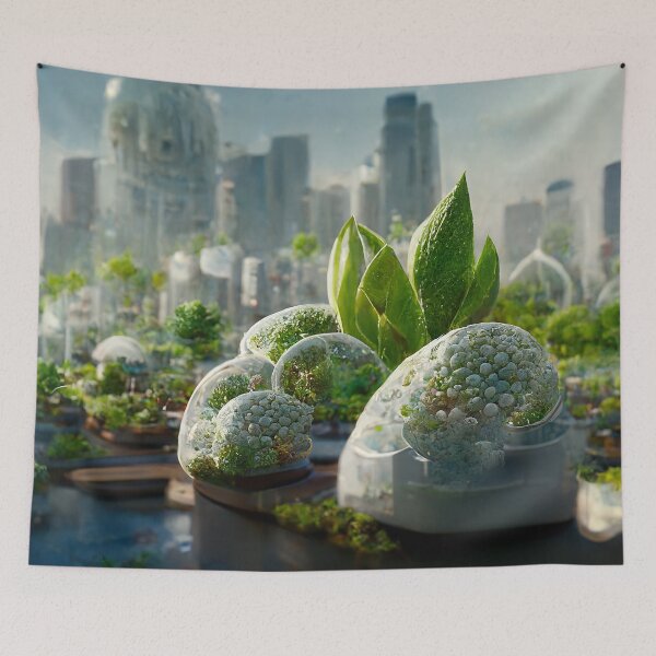 Item preview, Institute City of the Future - Futuristic Utopia Hydroponic Gardens Eco-City Mutated Plants - Fallout 4 Concept Art designed and sold by Nicky-Valentine.