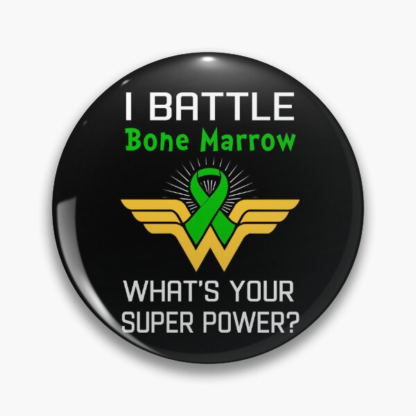 Item preview, I Battle Bone Marrow What's Your Super Power Support Bone Marrow Warrior Gifts  designed and sold by Sabfit.
