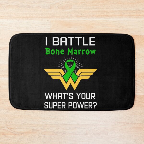 Item preview, I Battle Bone Marrow What's Your Super Power Support Bone Marrow Warrior Gifts  designed and sold by Sabfit.
