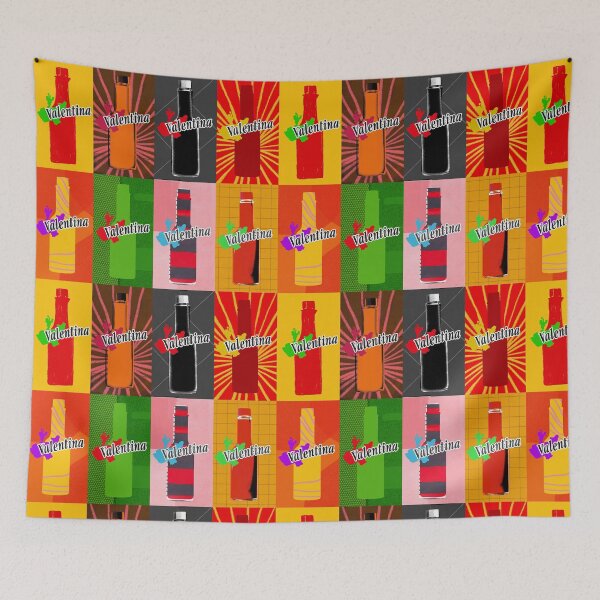 Item preview, Valentina salsa picante mexicana arte pop designed and sold by LatinoPower.
