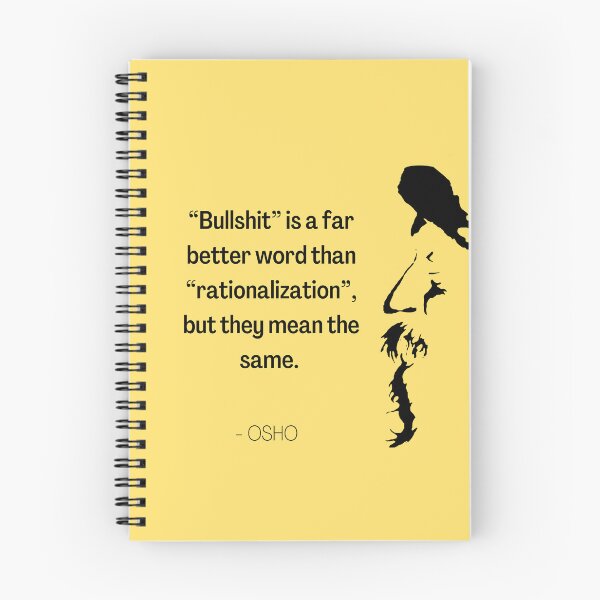 Item preview, Rationalization ... Osho Quote – To Turn You Outside In! - text design designed and sold by RetComly.
