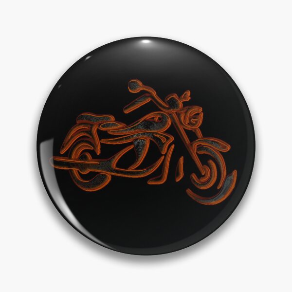 Item preview, MOTORCYCLE  H D  FIRE EMBERS designed and sold by THE AMERICAN TEEVANGELIST.