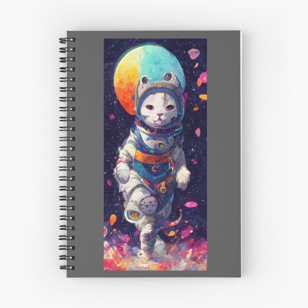 Item preview, Space Cat designed and sold by Poppy-ai.
