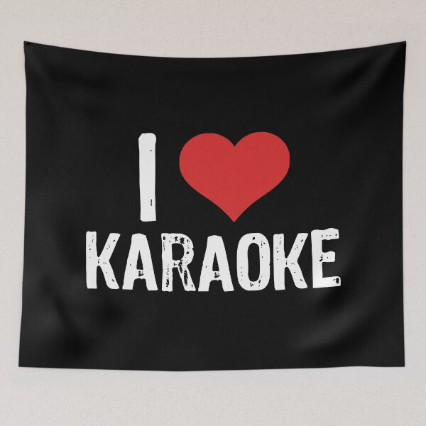 Item preview, I Love Karaoke designed and sold by The "I Love Everything" Shop.