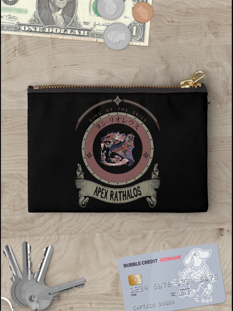Thumbnail 3 of 4, Zipper Pouch, APEX RATHALOS - RISE EDITION designed and sold by EXION CREW.