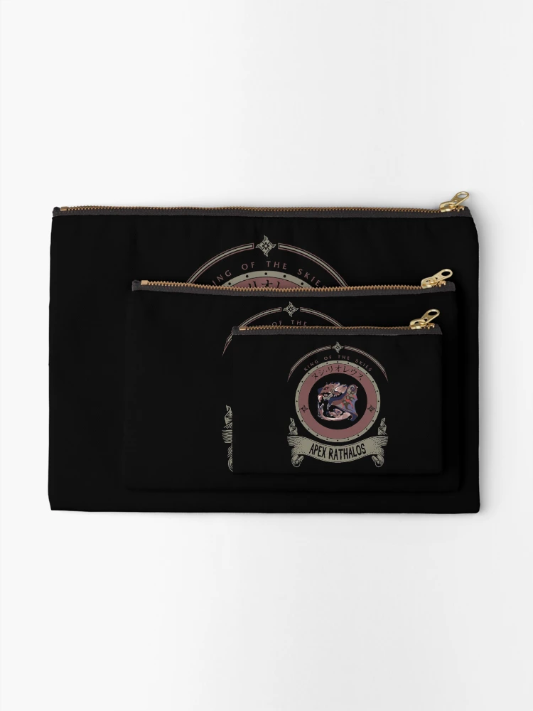 Thumbnail 2 of 4, Zipper Pouch, APEX RATHALOS - RISE EDITION designed and sold by EXION CREW.