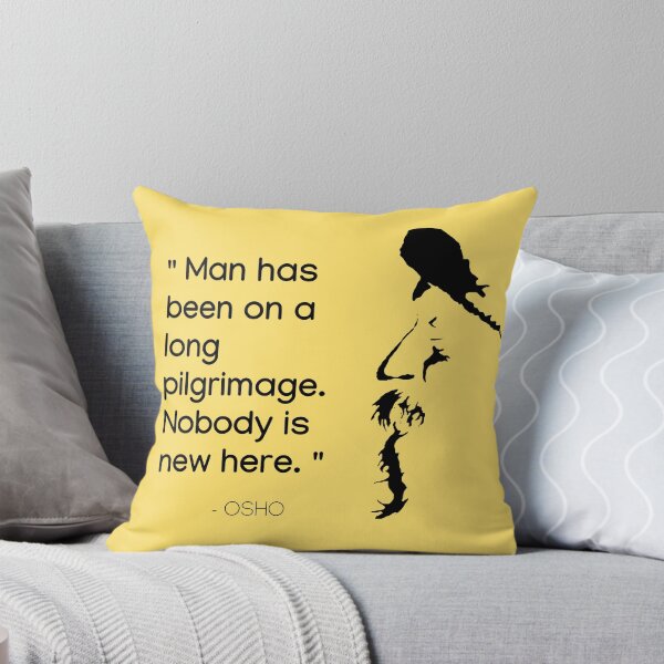 Item preview, Man has been on a long pilgrimage ... Osho Quote – To Turn You Outside In! - text design designed and sold by RetComly.