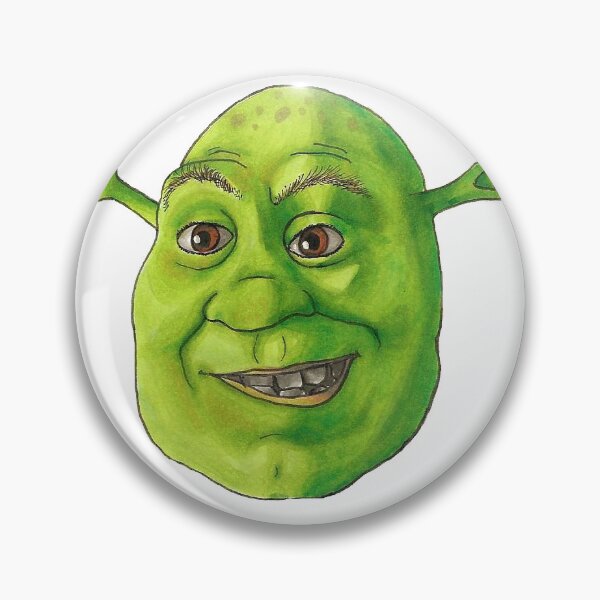 Item preview, Copic marker Shrek Head Hand Drawn Portrait designed and sold by Isabella-Haro.