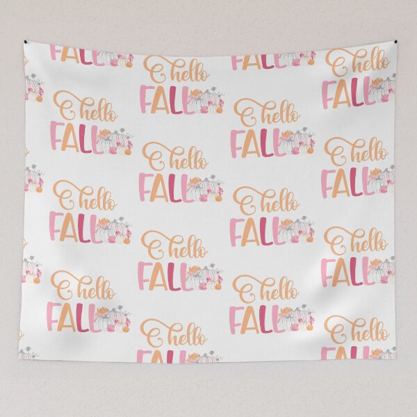 Item preview, Hello Fall - Fall Thanksgiving Gifts designed and sold by younghopes.