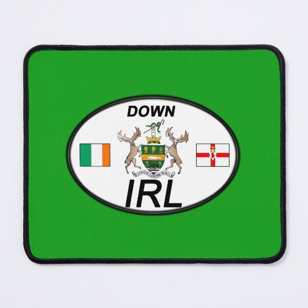 Item preview, COUNTY DOWN OVAL designed and sold by Foxlindesigns.