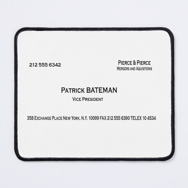 Item preview, Patrick Bateman Business Card designed and sold by barrelroll909.