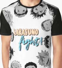 Karasuno, Fight! Haikyuu!! Graphic T-Shirt