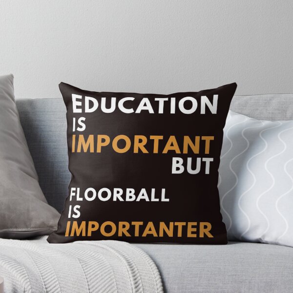 Item preview, Education And Floorball, florbal, Funny Floorball, Hockey designed and sold by Aerial Addicts.