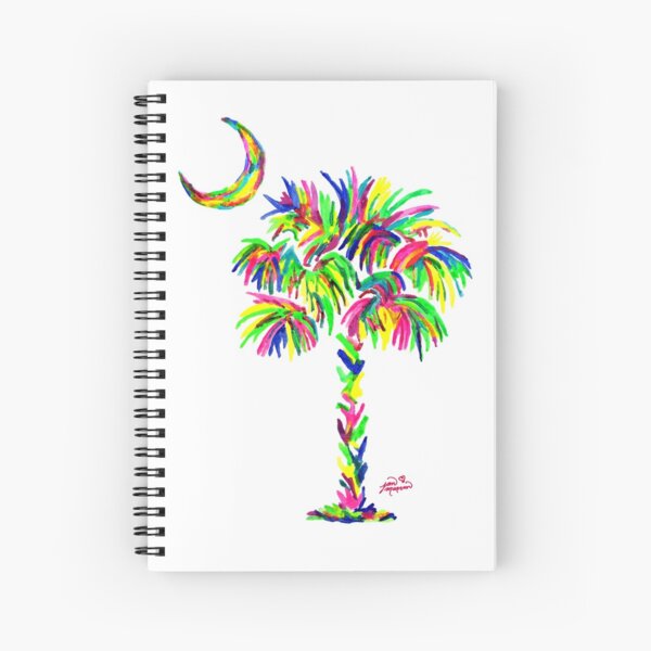 South Carolina is Simply Amazing Palm Tree Spiral Notebook