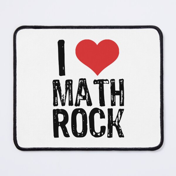 Item preview, I Love Math Rock designed and sold by The "I Love Everything" Shop.