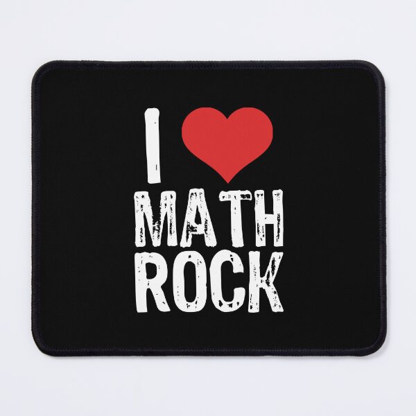 Item preview, I Love Math Rock designed and sold by The "I Love Everything" Shop.
