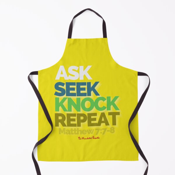 Item preview, Ask Seek, Knock Repeat - Banana Yellow designed and sold by TheReporter1.
