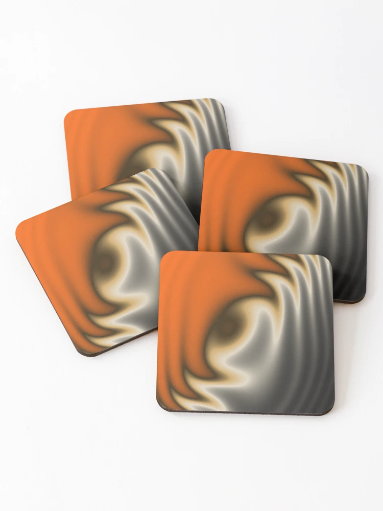 Thumbnail 1 of 5, Coasters (Set of 4), Color Clash designed and sold by TiltedCode.