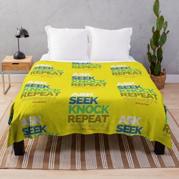 Item preview, Ask Seek, Knock Repeat - Banana Yellow designed and sold by TheReporter1.