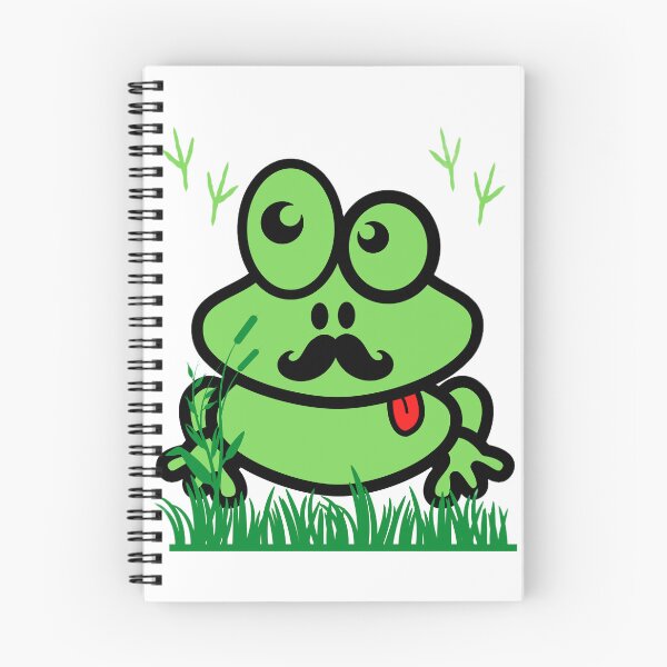 Item preview, Frog garf with mustache designed and sold by Trucker10.