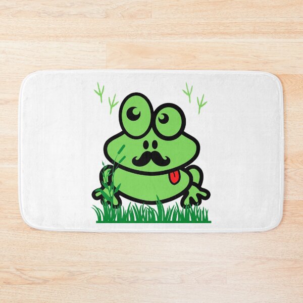 Item preview, Frog garf with mustache designed and sold by Trucker10.