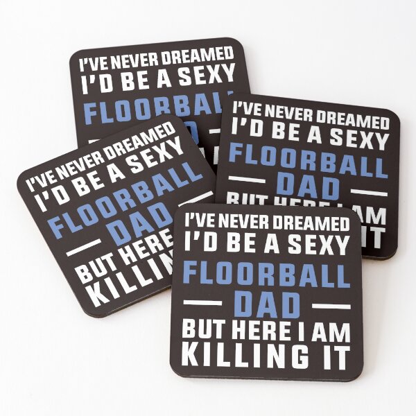 Item preview, Sexy Floorball Dad, florbal, Funny Floorball, Hockey designed and sold by Aerial Addicts.
