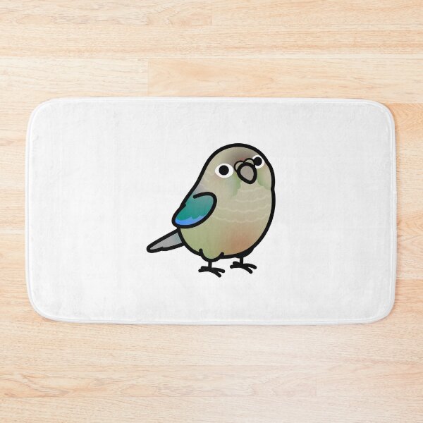 Item preview, Chubby Turquoise-cinnamon Green Cheek conure designed and sold by birdhism.