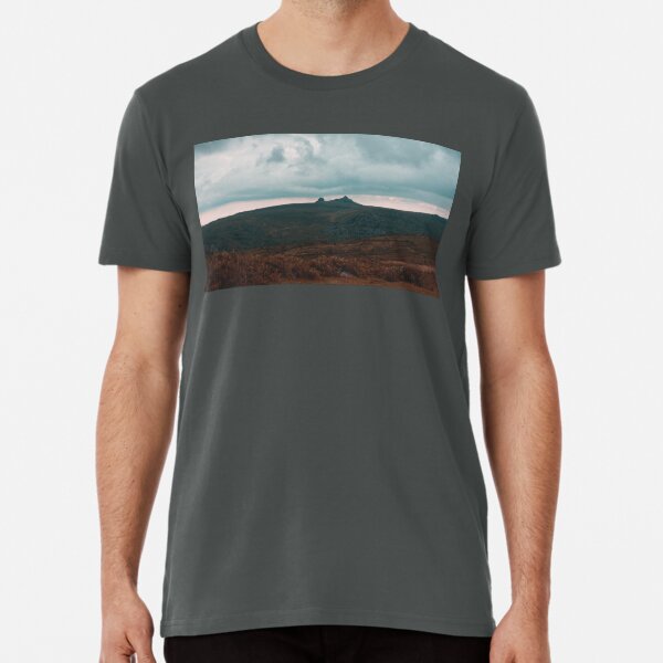 Bleak Dartmoor landscape, Devon, England Premium T-Shirt