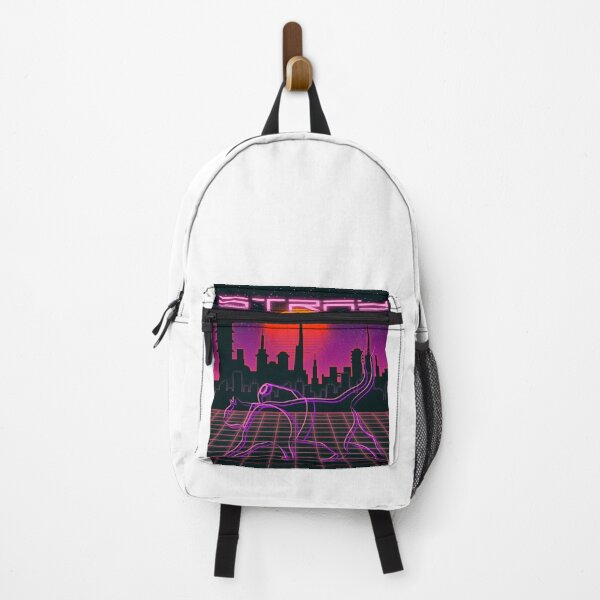 Item preview, stray cat vaporwave designed and sold by Actionage.