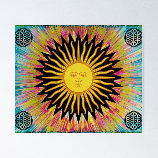 Artikel-Vorschau von Psychedelischer Sonnenstern / böhmisches Zen-Hippie-Festival, designt und verkauft von Inspired Images.