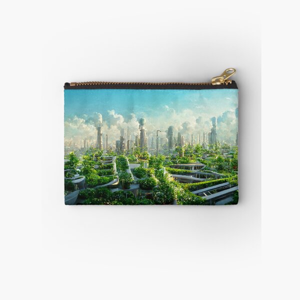 Item preview, Institute City of the Future - Futuristic Utopia Paradise Hydroponic Gardens Eco-City - Fallout 4 Concept Art designed and sold by Nicky-Valentine.
