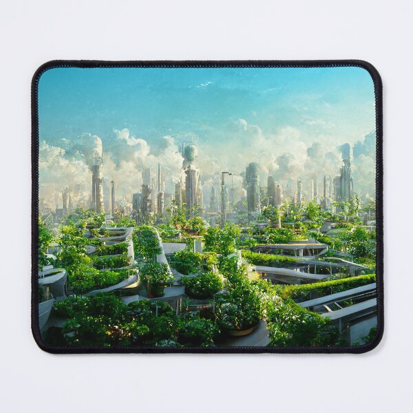 Item preview, Institute City of the Future - Futuristic Utopia Paradise Hydroponic Gardens Eco-City - Fallout 4 Concept Art designed and sold by Nicky-Valentine.