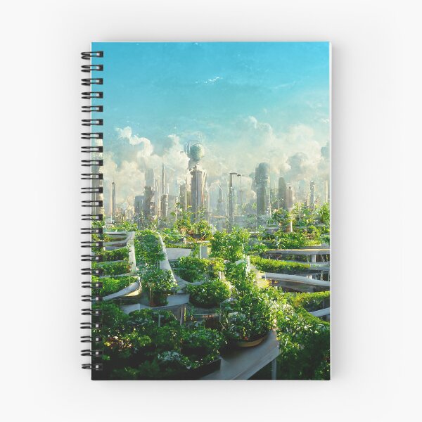 Item preview, Institute City of the Future - Futuristic Utopia Paradise Hydroponic Gardens Eco-City - Fallout 4 Concept Art designed and sold by Nicky-Valentine.
