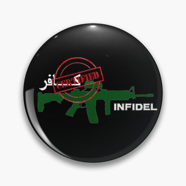 Item preview, CERTIFIED INFIDEL designed and sold by THE AMERICAN TEEVANGELIST.