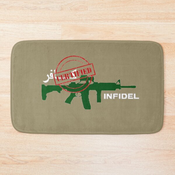 Item preview, CERTIFIED INFIDEL designed and sold by THE AMERICAN TEEVANGELIST.