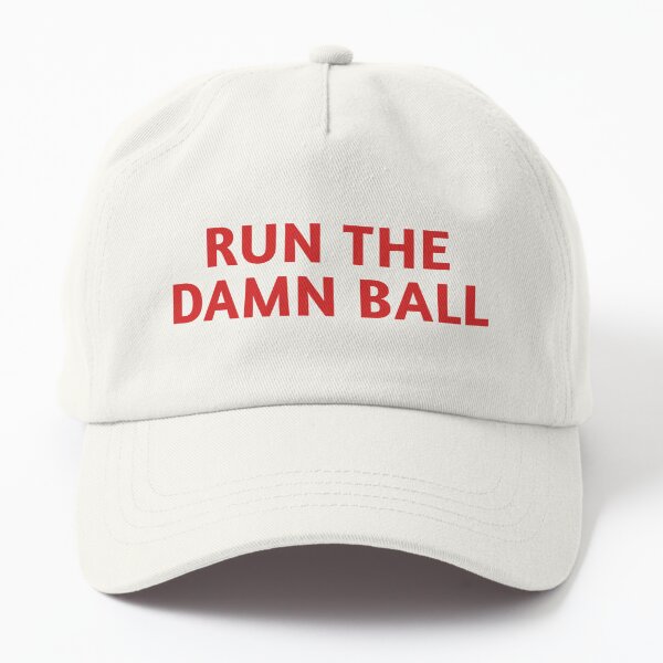 Run The Damn Ball (White) Essential T-Shirt for Sale by Nick Meece