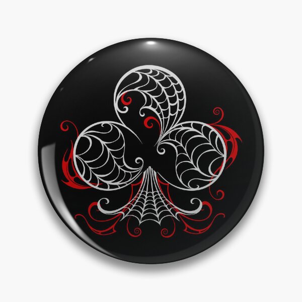 Item preview, Poker Suits - Clubs - Tattoo Version designed and sold by RoninUnknown.