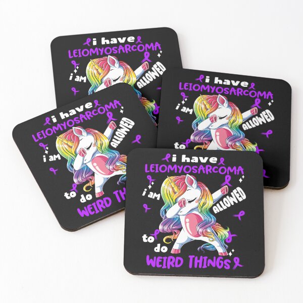 Item preview, Leiomyosarcoma Awareness Funny I have Leiomyosarcoma i'm allowed to do Weird Things! designed and sold by JanetShop809.