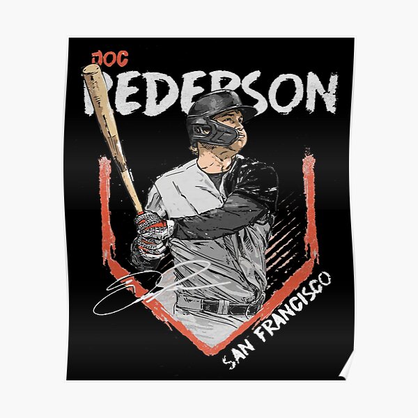 Atlanta Braves Boys Decor Joc Pederson Poster Atlanta Braves 