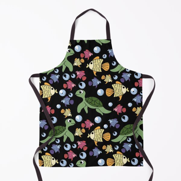 Item preview, Turtle and fish ocean wonderland designed and sold by FGCART.