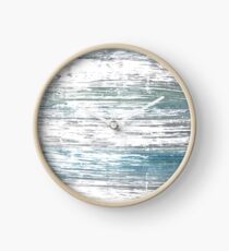 Roman silver abstract watercolor background Clock