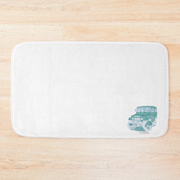 Item preview, Toyota FJ40 Land Cruiser - Woodcut Patina Green designed and sold by Coloredo.