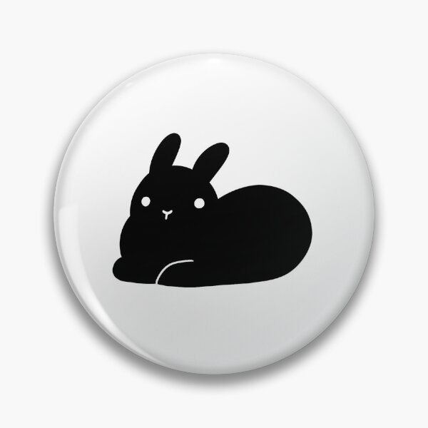 Item preview, Cute Black Bunny Loaf designed and sold by misomomo.