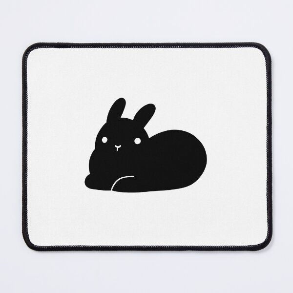 Item preview, Cute Black Bunny Loaf designed and sold by misomomo.