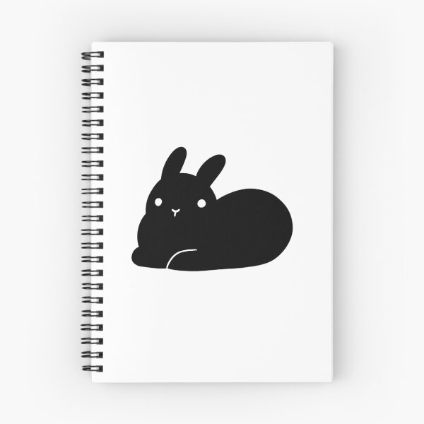 Item preview, Cute Black Bunny Loaf designed and sold by misomomo.