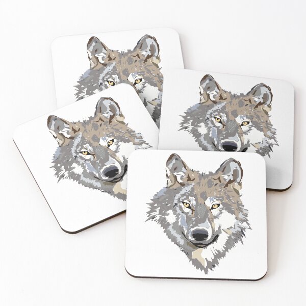 Item preview, Zidika wolf face designed and sold by Rolmani-shop.
