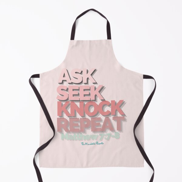 Item preview, Ask Seek, Knock Repeat - Light Pink designed and sold by TheReporter1.
